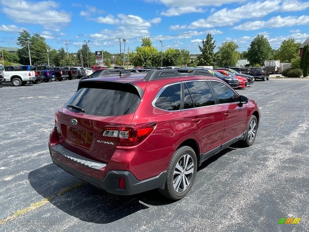 2018 Outback 2.5i Limited - Crimson Red Pearl / Ivory photo #4