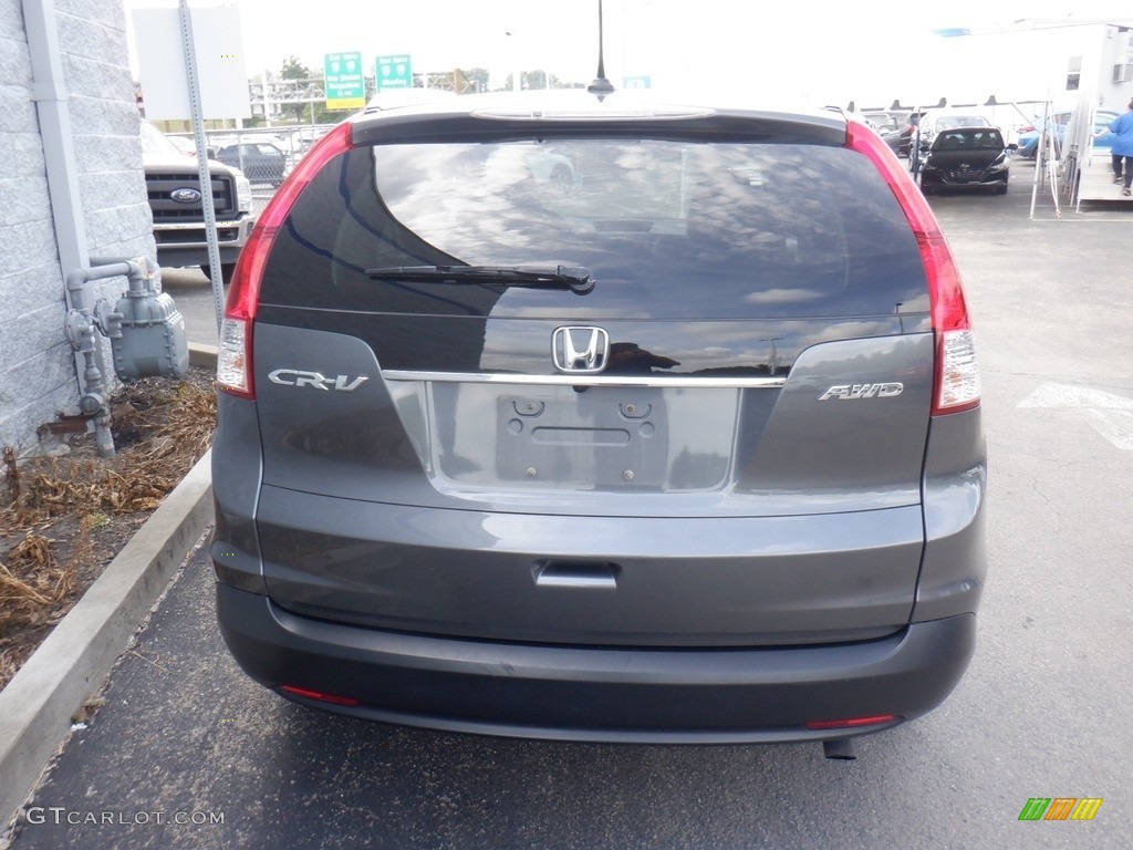2013 CR-V EX-L AWD - Polished Metal Metallic / Gray photo #8