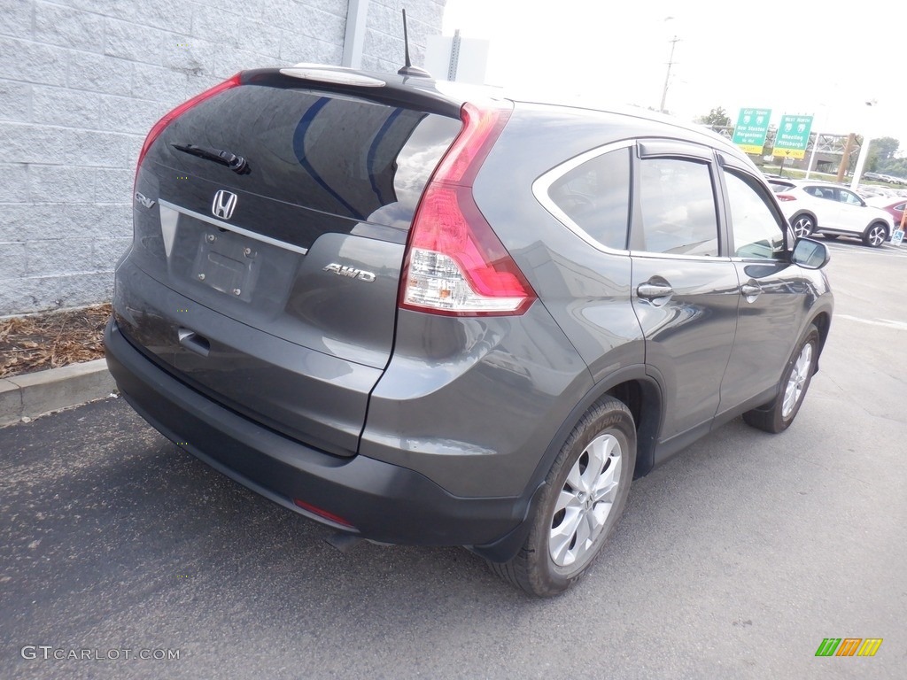 2013 CR-V EX-L AWD - Polished Metal Metallic / Gray photo #9