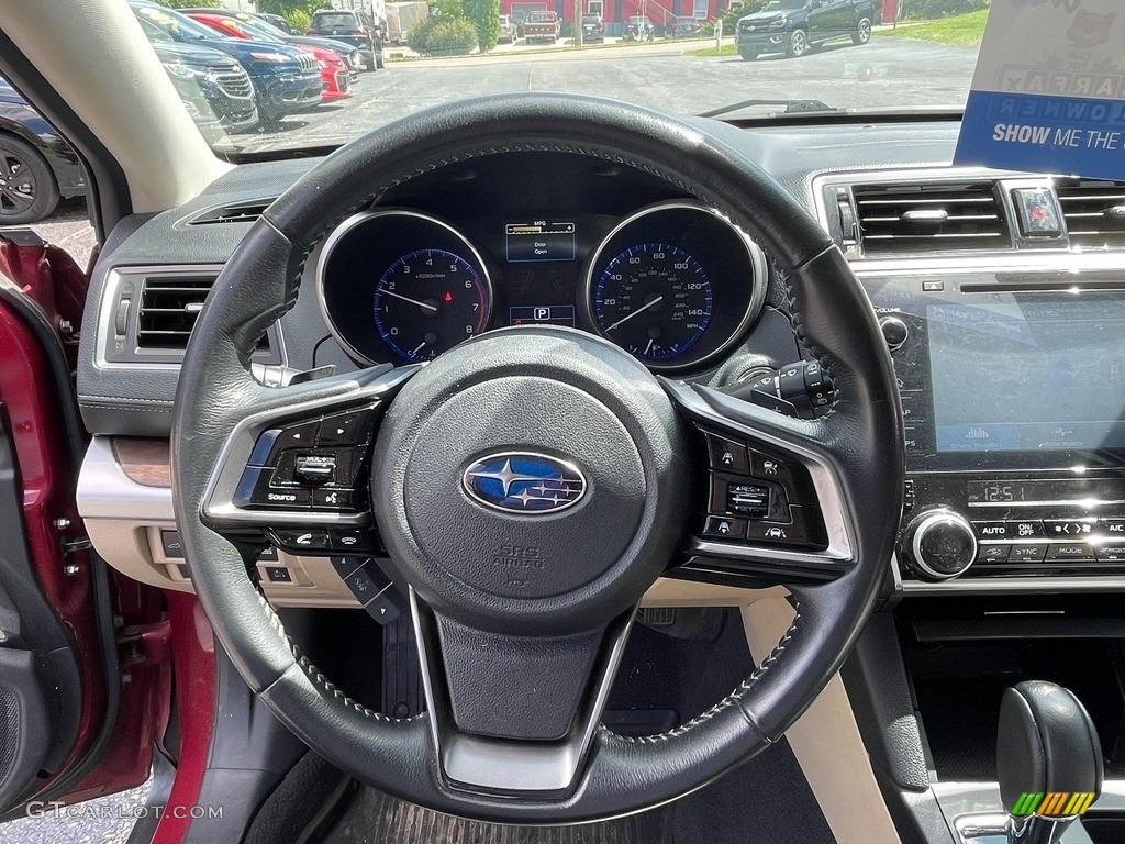 2018 Outback 2.5i Limited - Crimson Red Pearl / Ivory photo #7