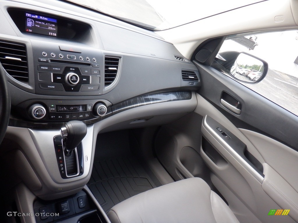 2013 CR-V EX-L AWD - Polished Metal Metallic / Gray photo #18