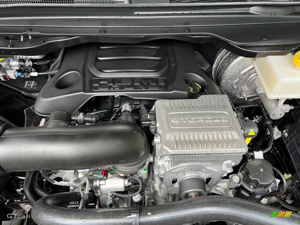2024 Ram 1500 Laramie Crew Cab 4x4 5.7 Liter HEMI OHV 16-Valve VVT MDS V8 Engine Photo #146505037