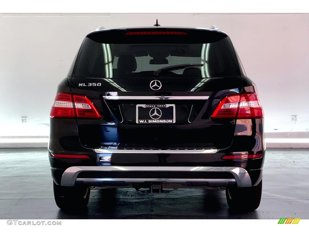2015 ML 350 - Black / Black photo #3