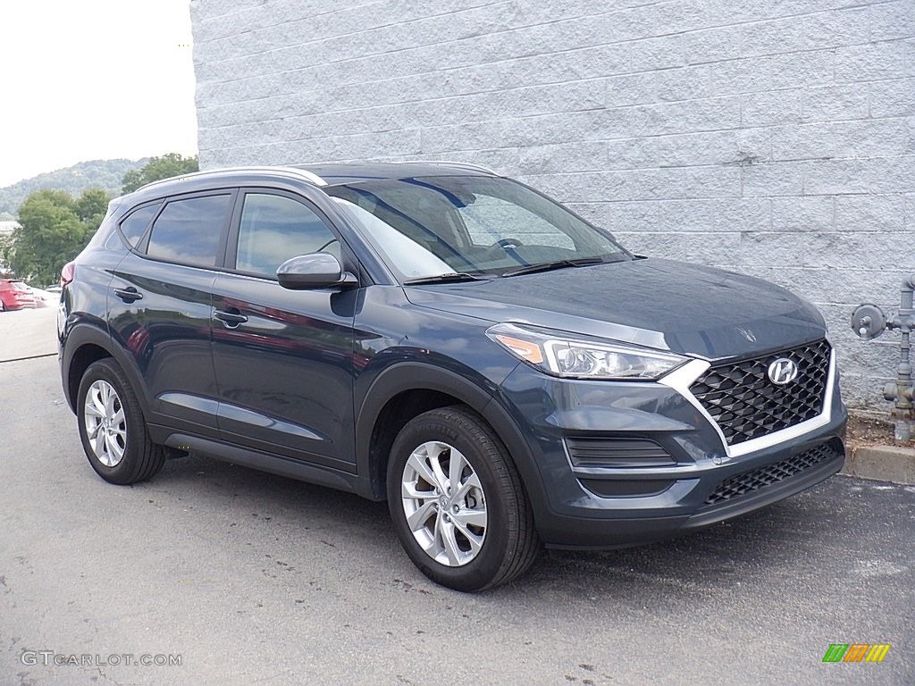 2021 Tucson Value AWD - Dusk Blue / Beige photo #1