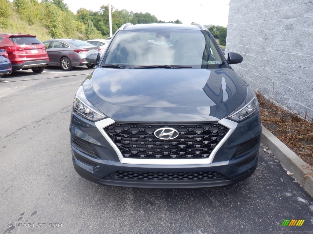 2021 Tucson Value AWD - Dusk Blue / Beige photo #4