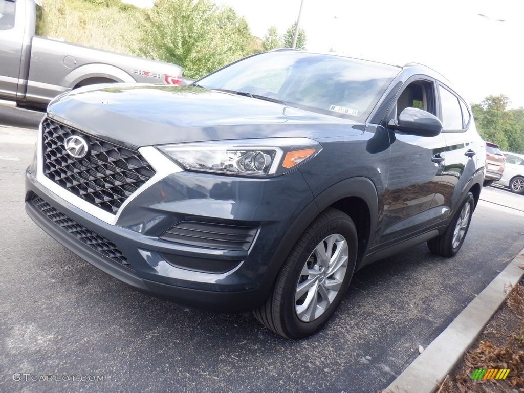2021 Tucson Value AWD - Dusk Blue / Beige photo #5