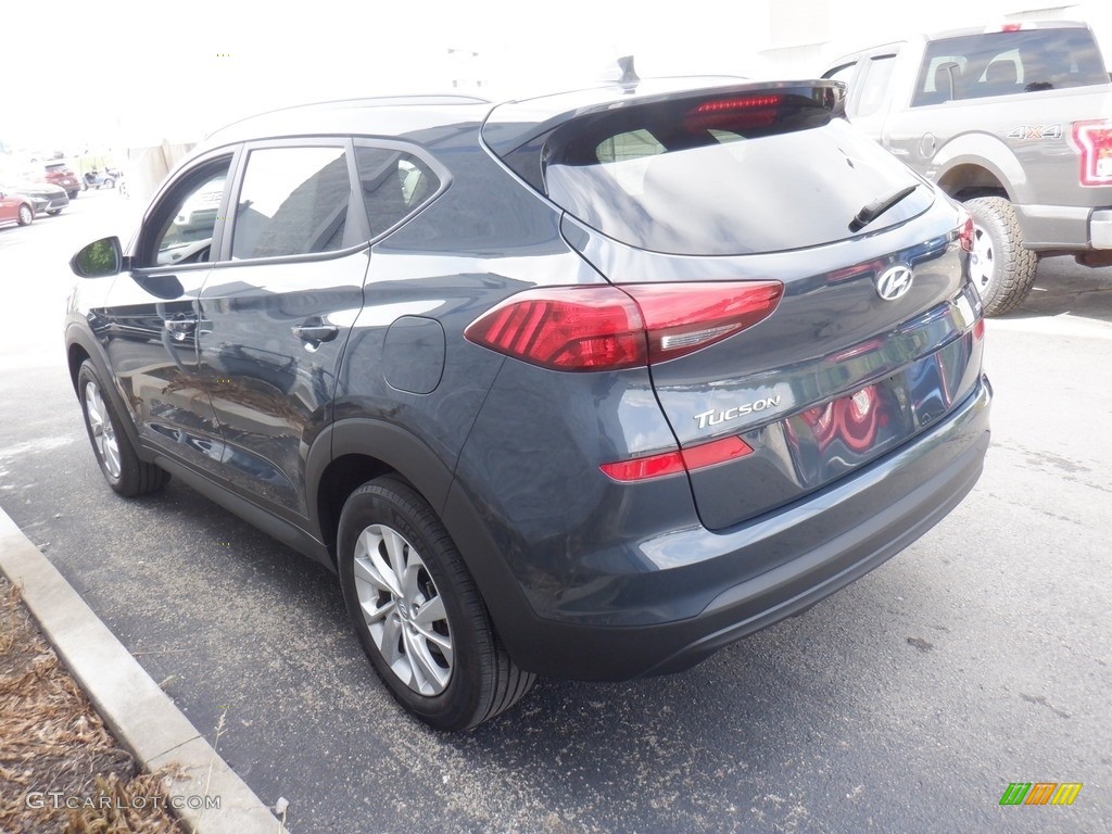 2021 Tucson Value AWD - Dusk Blue / Beige photo #6