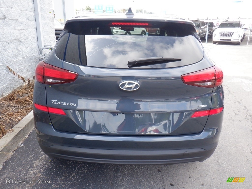 2021 Tucson Value AWD - Dusk Blue / Beige photo #7