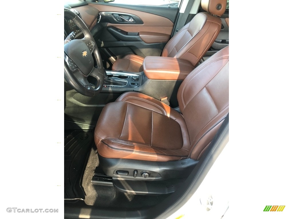 2018 Traverse High Country AWD - Iridescent Pearl Tricoat / High Country Jet Black/Loft Brown photo #9