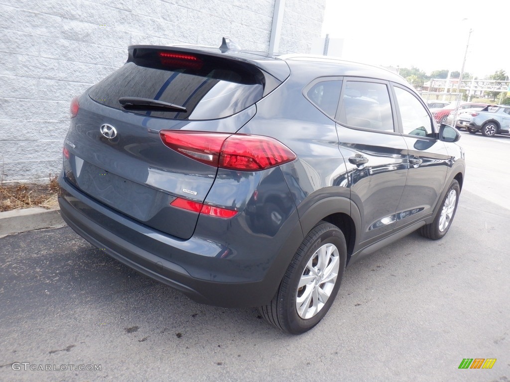 2021 Tucson Value AWD - Dusk Blue / Beige photo #8