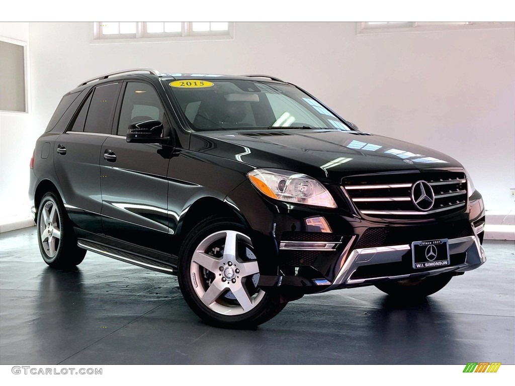 2015 ML 350 - Black / Black photo #34