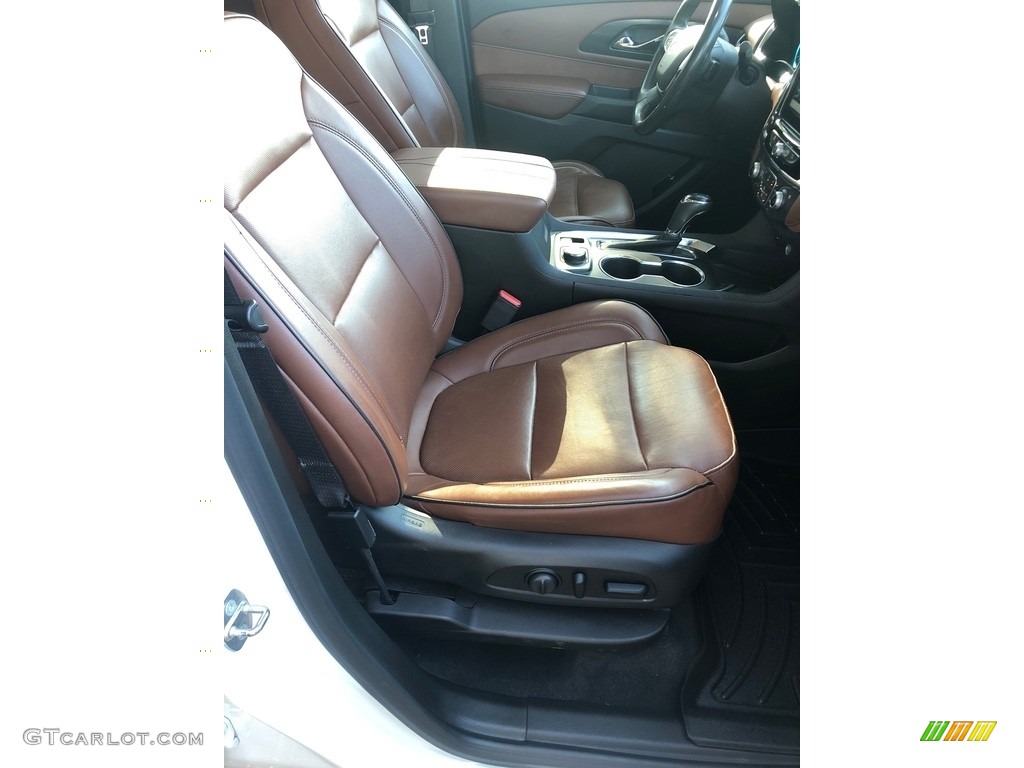 2018 Traverse High Country AWD - Iridescent Pearl Tricoat / High Country Jet Black/Loft Brown photo #11