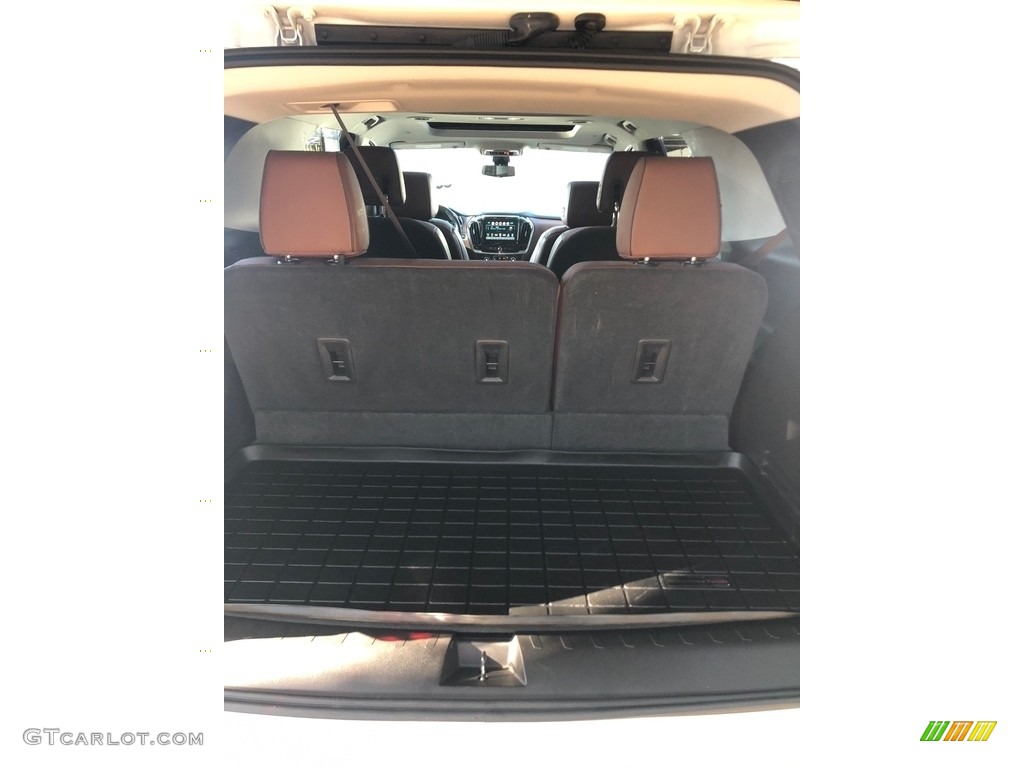 2018 Traverse High Country AWD - Iridescent Pearl Tricoat / High Country Jet Black/Loft Brown photo #13
