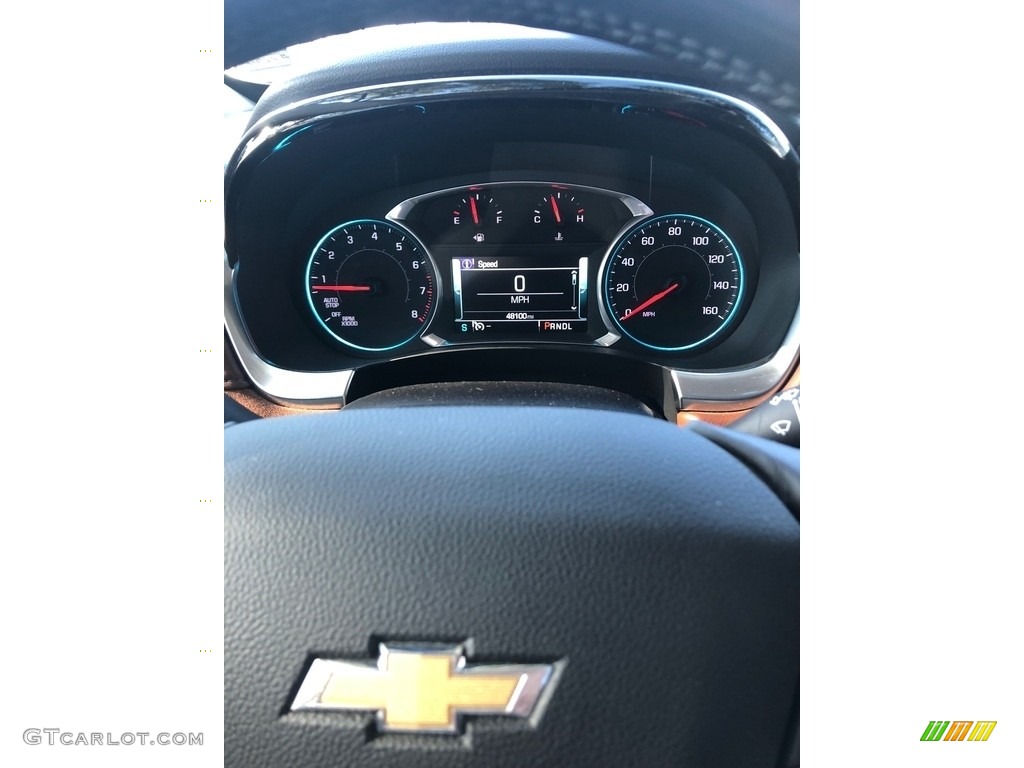 2018 Traverse High Country AWD - Iridescent Pearl Tricoat / High Country Jet Black/Loft Brown photo #15