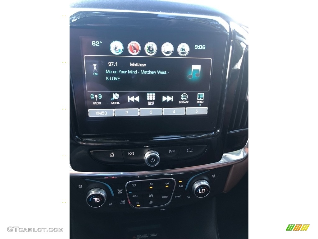 2018 Traverse High Country AWD - Iridescent Pearl Tricoat / High Country Jet Black/Loft Brown photo #16