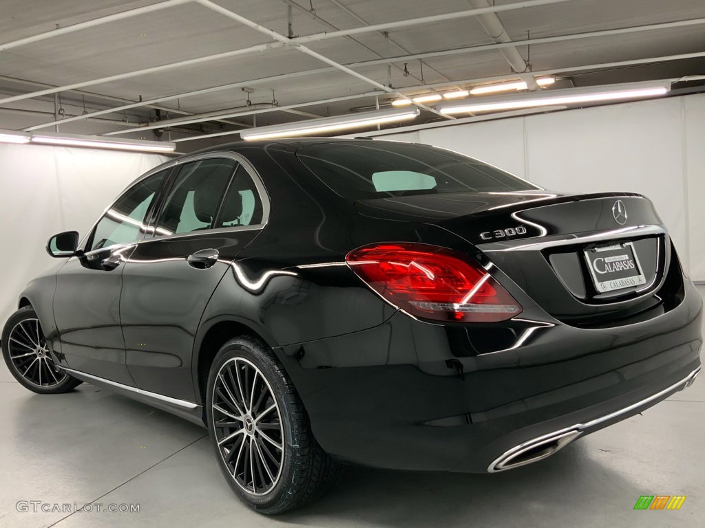 2020 C 300 Sedan - Black / Black photo #13