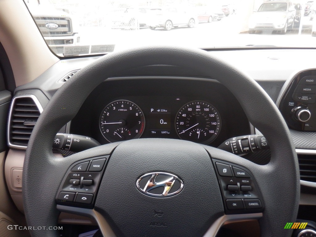 2021 Tucson Value AWD - Dusk Blue / Beige photo #28