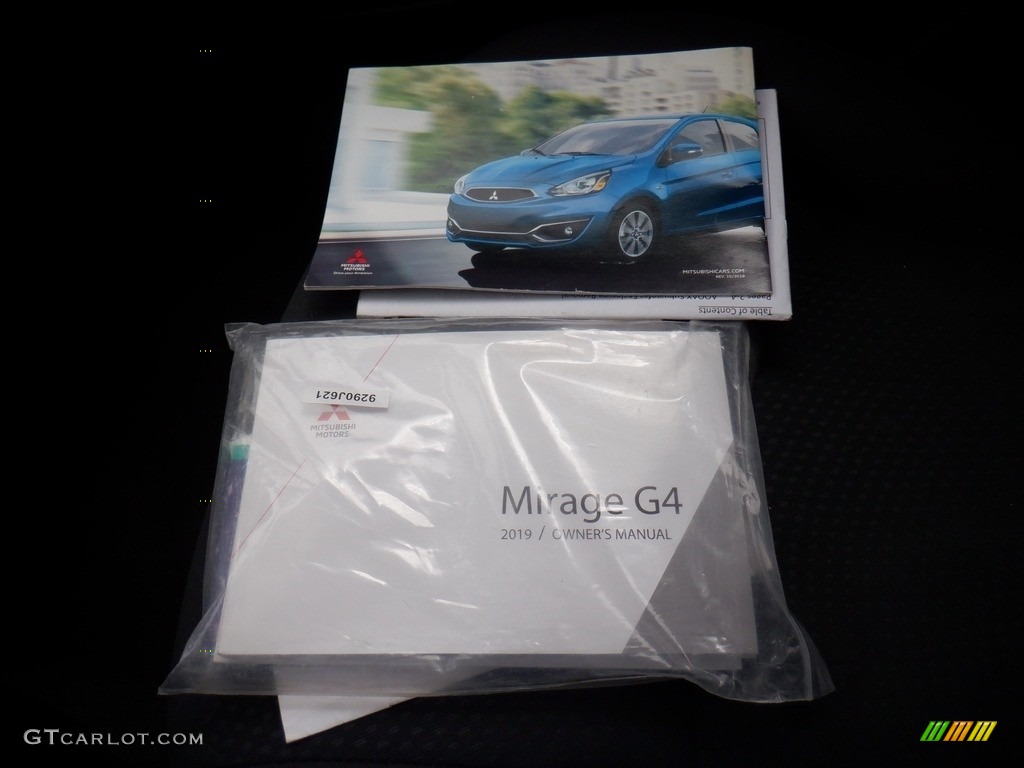 2019 Mitsubishi Mirage G4 ES Books/Manuals Photos