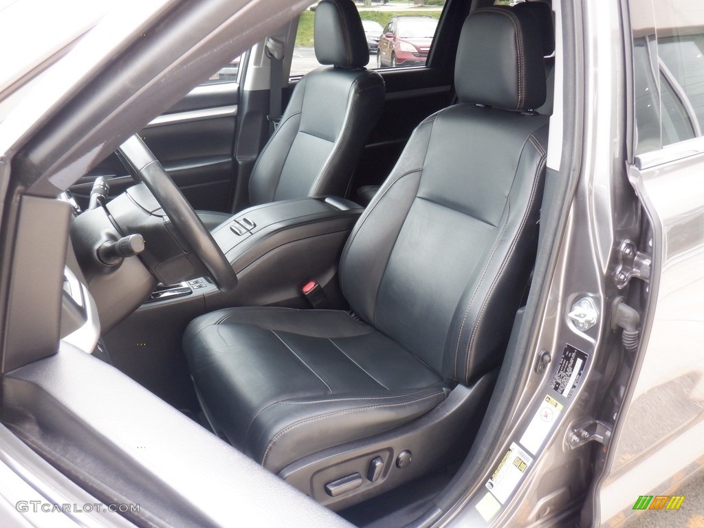 2018 Highlander XLE AWD - Predawn Gray Mica / Black photo #13