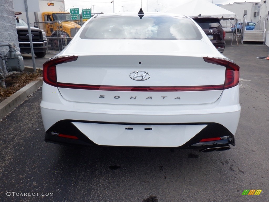 2020 Sonata SEL - Quartz White / Black photo #6