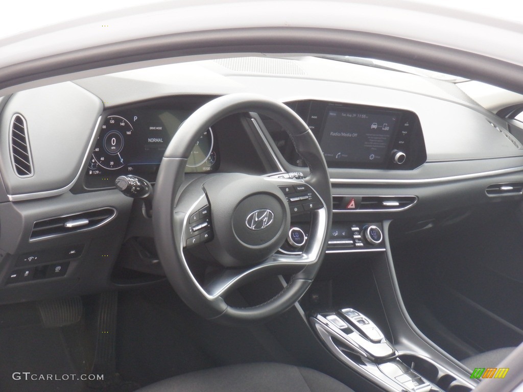 2020 Sonata SEL - Quartz White / Black photo #8