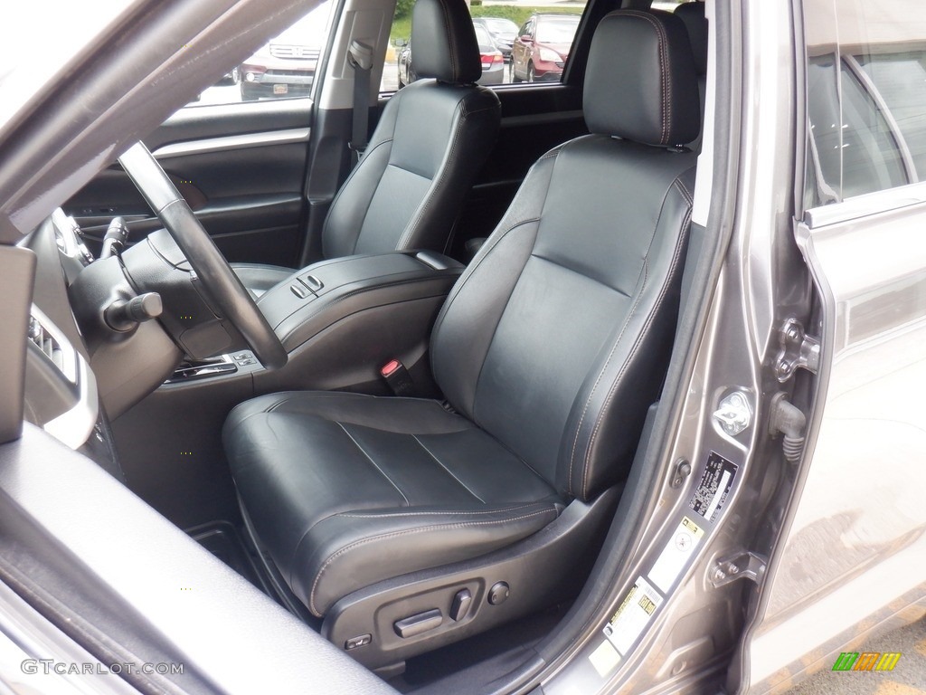 2018 Highlander XLE AWD - Predawn Gray Mica / Black photo #18