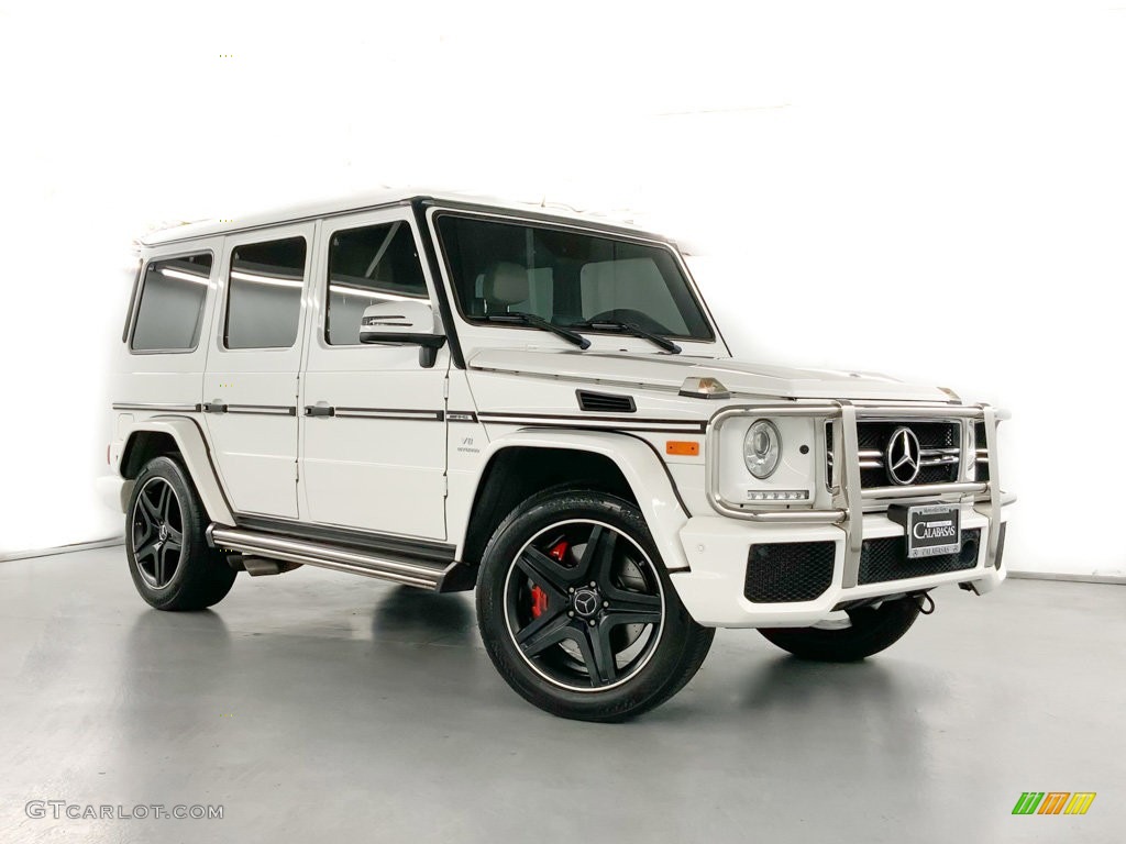 2016 G 63 AMG - Polar White / designo Porcelain photo #2