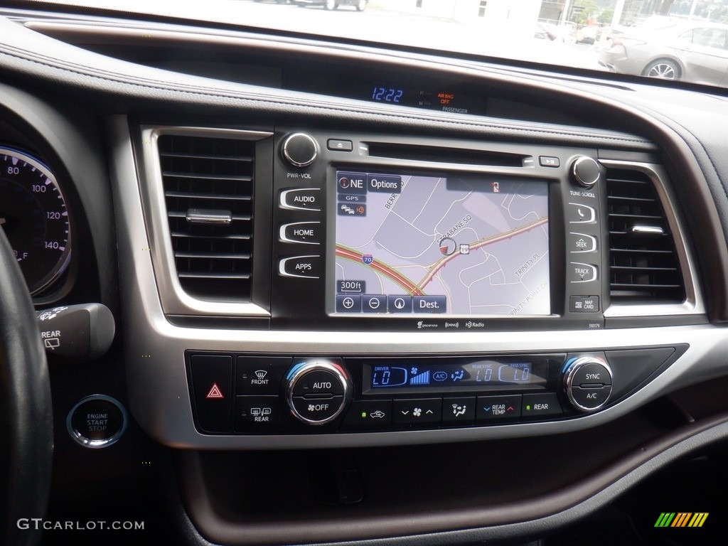 2018 Highlander XLE AWD - Predawn Gray Mica / Black photo #23