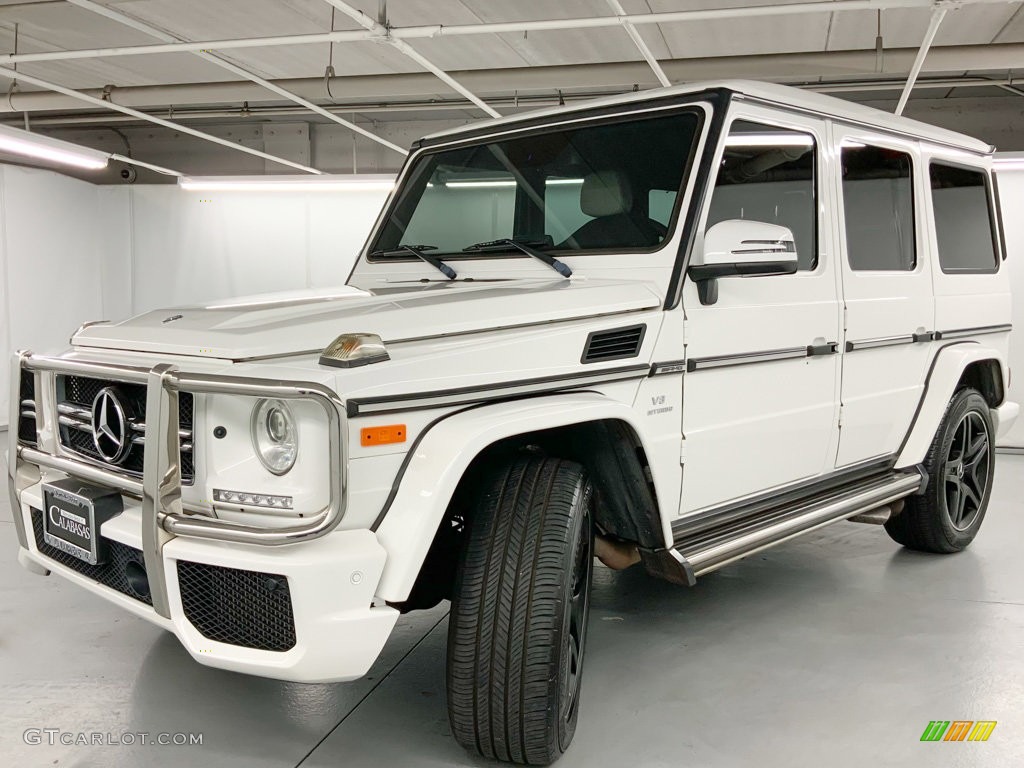 2016 G 63 AMG - Polar White / designo Porcelain photo #14