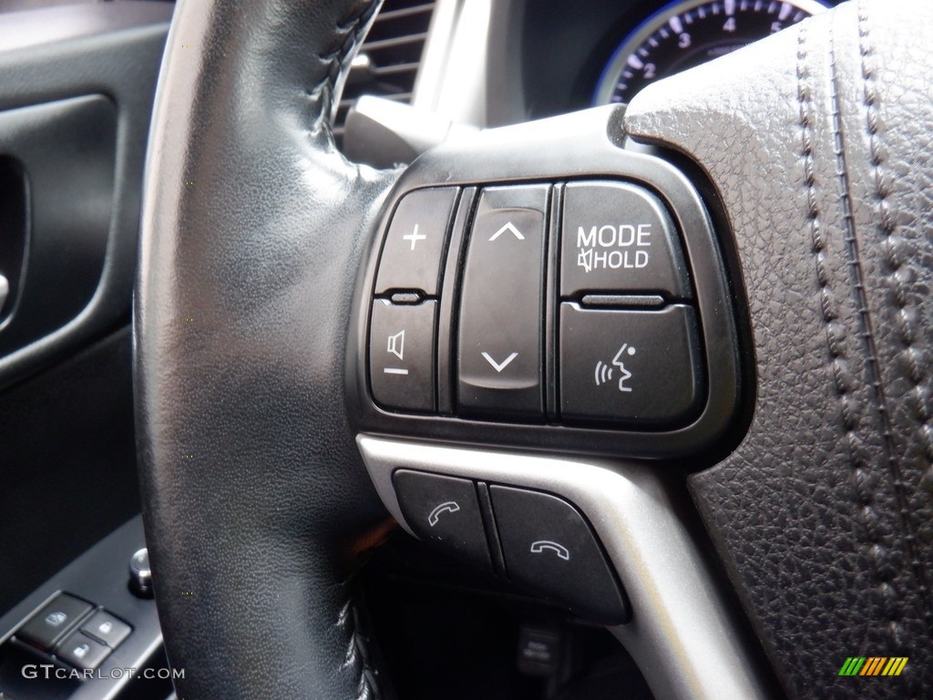 2018 Highlander XLE AWD - Predawn Gray Mica / Black photo #32