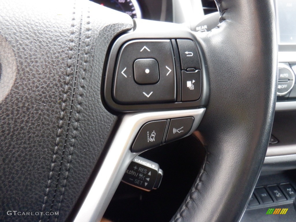 2018 Highlander XLE AWD - Predawn Gray Mica / Black photo #33