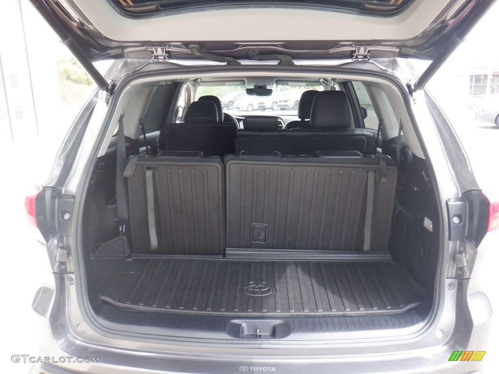 2018 Highlander XLE AWD - Predawn Gray Mica / Black photo #41