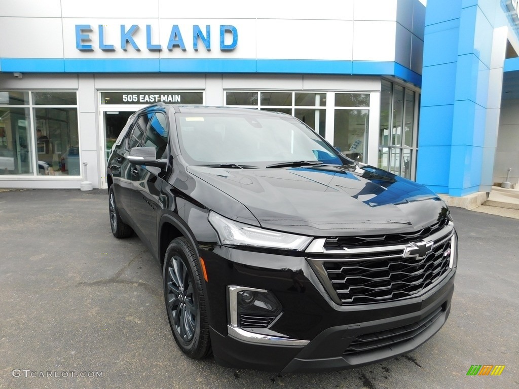 2023 Traverse RS AWD - Mosaic Black Metallic / Jet Black photo #5
