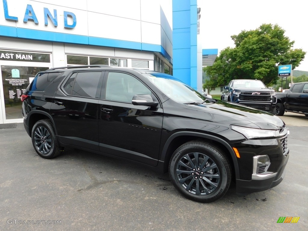 2023 Traverse RS AWD - Mosaic Black Metallic / Jet Black photo #6