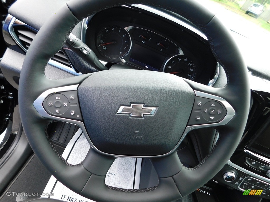 2023 Chevrolet Traverse RS AWD Jet Black Steering Wheel Photo #146506900