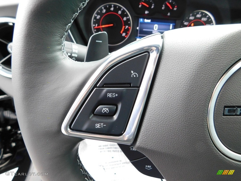 2023 Chevrolet Camaro LT Coupe Jet Black Steering Wheel Photo #146507080