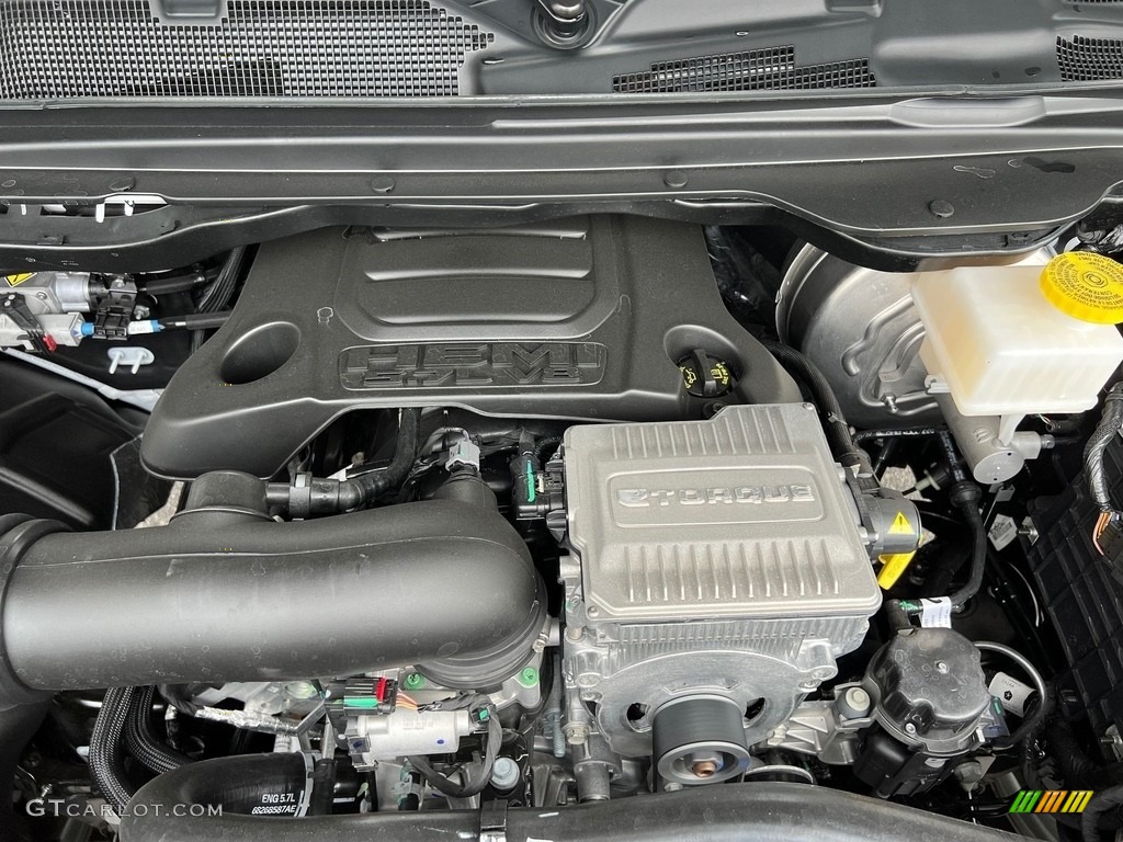 2024 Ram 1500 Big Horn Crew Cab 4x4 5.7 Liter HEMI OHV 16-Valve VVT MDS V8 Engine Photo #146507341