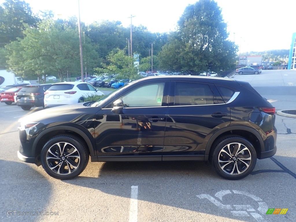 2023 CX-5 S Premium Plus AWD - Jet Black Mica / Black photo #5