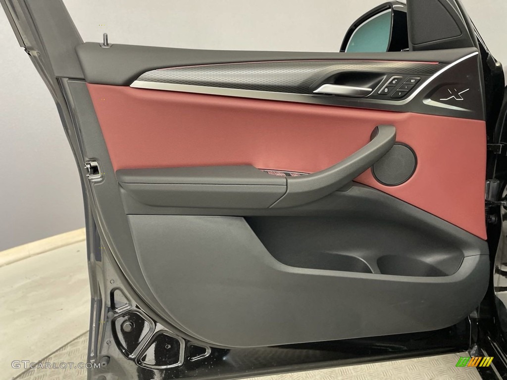2023 BMW X3 sDrive30i Tacora Red Door Panel Photo #146507782