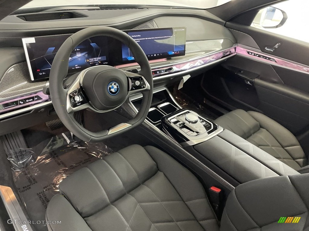 Black Interior 2024 BMW i7 Series xDrive60 Photo #146507867