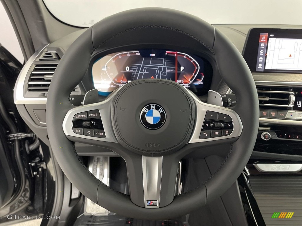 2023 BMW X3 sDrive30i Tacora Red Steering Wheel Photo #146507880