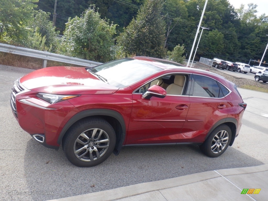 2015 NX 200t AWD - Matador Red Mica / Creme photo #16