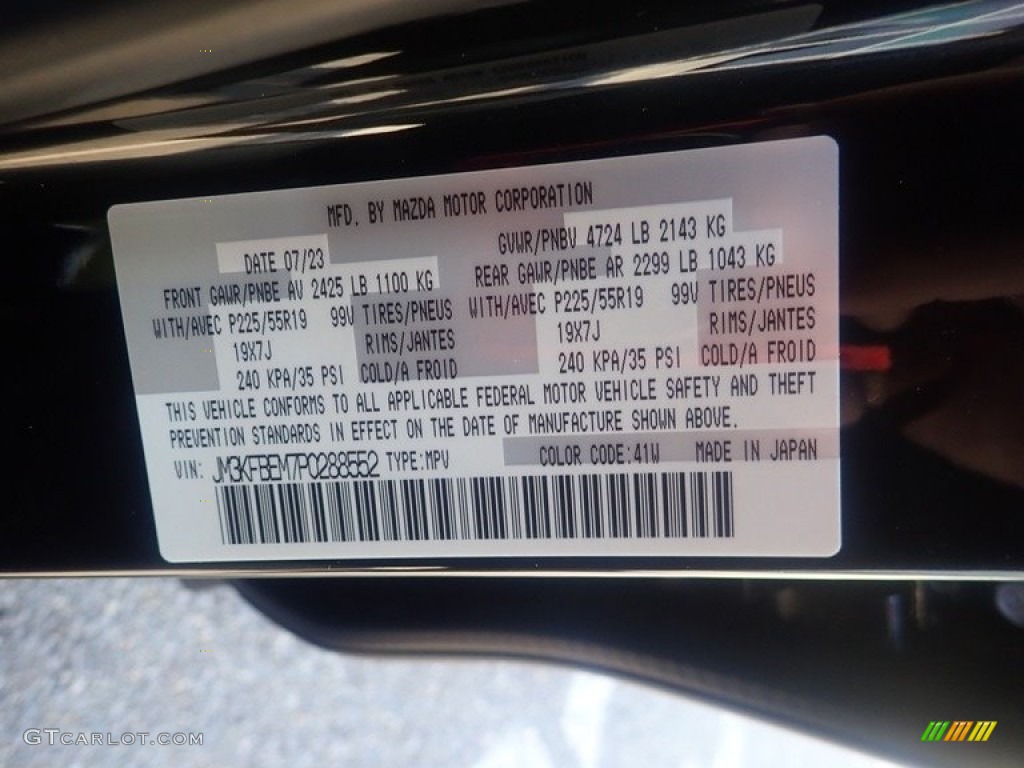 2023 CX-5 S Premium Plus AWD - Jet Black Mica / Black photo #18