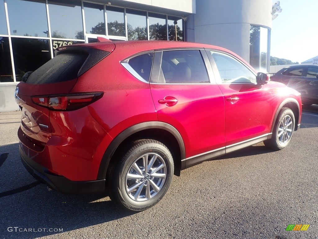 2023 CX-5 S Select AWD - Soul Red Crystal Metallic / Black photo #2