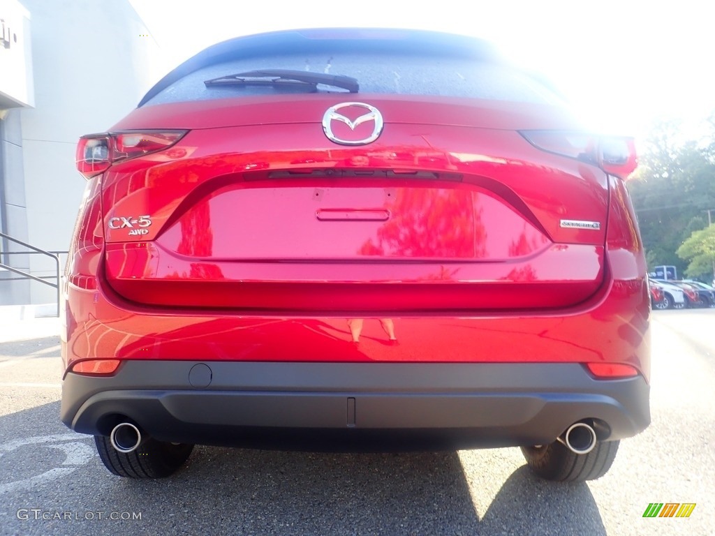 2023 CX-5 S Select AWD - Soul Red Crystal Metallic / Black photo #3