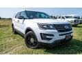 Oxford White 2017 Ford Explorer Police Interceptor AWD Exterior