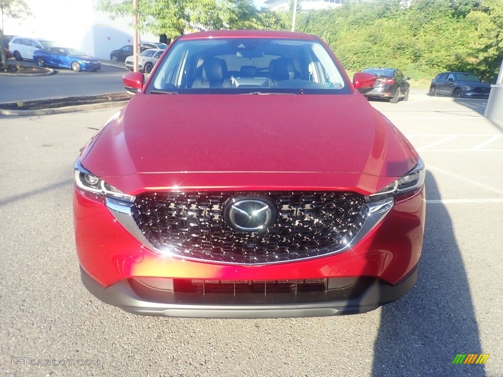 2023 CX-5 S Select AWD - Soul Red Crystal Metallic / Black photo #7