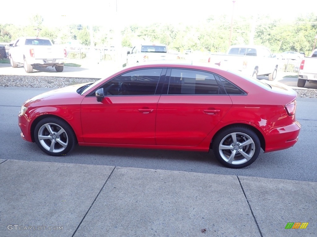 2016 A3 1.8 Premium - Brilliant Red / Black photo #5