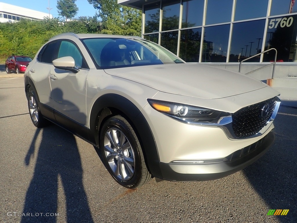 2023 CX-30 S Preferred AWD - Platinum Quartz Metallic / Black photo #8