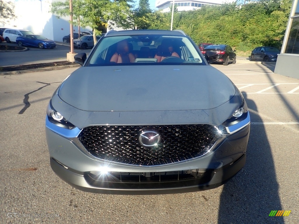 2023 CX-30 S Carbon Edition AWD - Polymetal Gray Metallic / Red photo #7